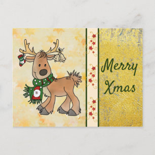 Cartão Postal Weihnachtsren