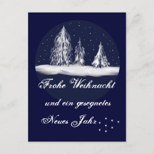 Cartão Postal weihnachtstannen -postkarte