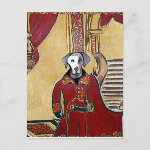 CARTÃO POSTAL WEIMARANER