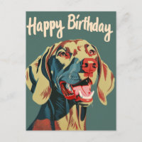 Weimaraner Birthday