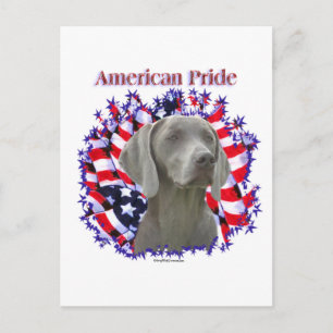Cartão Postal Weimeraner Pride