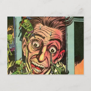 Cartão Postal Weird Chills Comic book