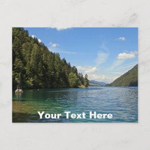 Cartão Postal Weissensee, Cartão-postal personalizável na Áus