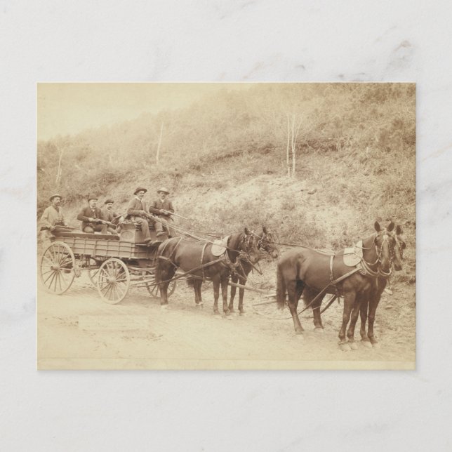 Cartão postal Wells Fargo Express (Frente)