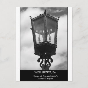 Cartão Postal Wellsboro, PA Home do Grand Canyon da Pensilvânia