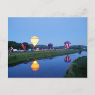 Cartão postal Wellsville Balloon Rally 3