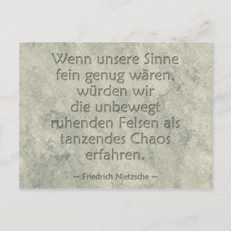 Cartão Postal Wenn unsere Sinne