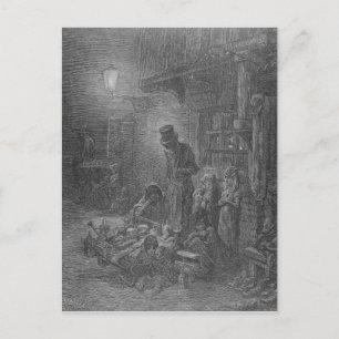 Cartão Postal Wentworth Street, Whitechapel, de Londres