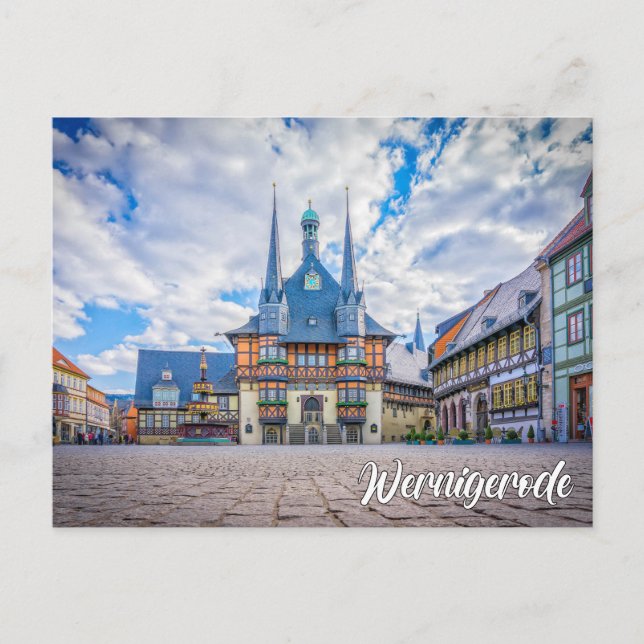 Cartão Postal Wernigerode, Germany (Frente)