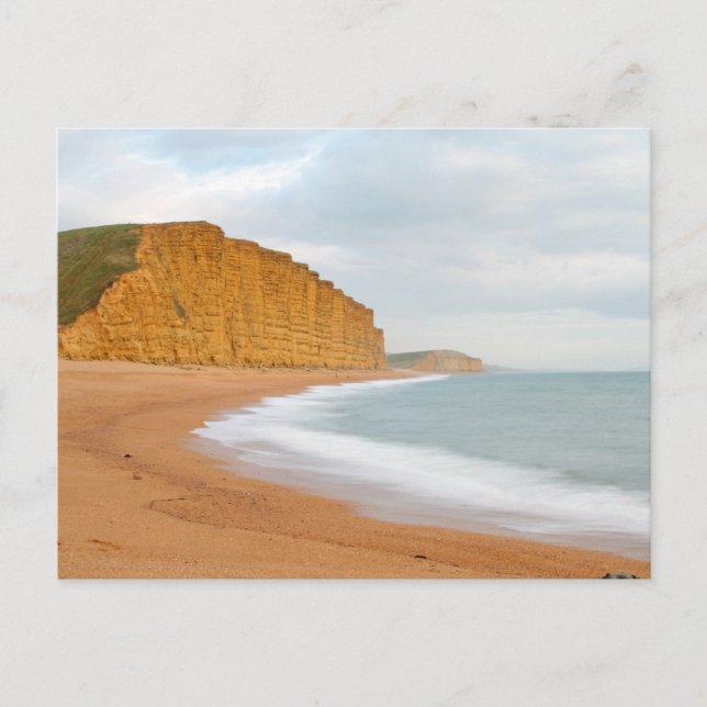 Cartão Postal West Bay, Dorset (Frente)