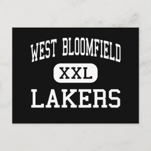 Cartão Postal West Bloomfield - Lakers - High - West Bloomfield