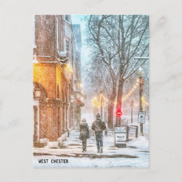 Cartão postal West Chester Winter Wonderland