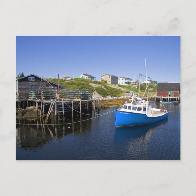 Cartão Postal West Dover, Nova Escócia, Canadá. (Frente)