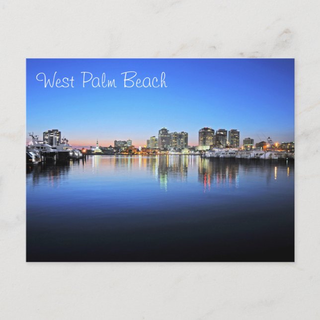 Cartão Postal West Palm Beach Blues (Frente)