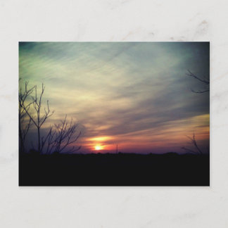 Cartão Postal West Texas sunrise