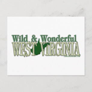 Cartão Postal West Virginia selvagem e Wonderful_2