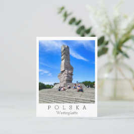 Cartão Postal Westerplatte, Polska / Polônia