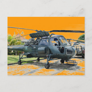 Cartão Postal Westland Wasp