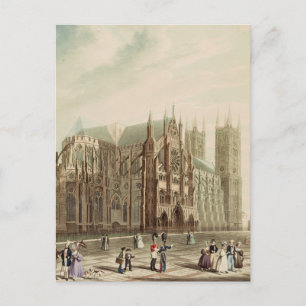Cartão Postal Westminster Abbey