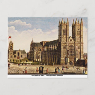 Cartão Postal Westminster Abbey
