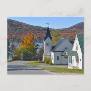 Cartão Postal Westmore Church, no lago Willoughby