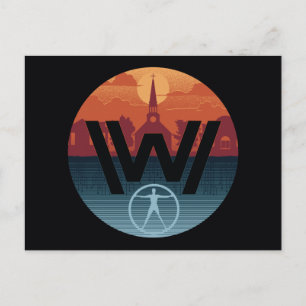 Cartão Postal Westworld Logotipo da Igreja Escalante