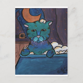 Cartão Postal WetCat