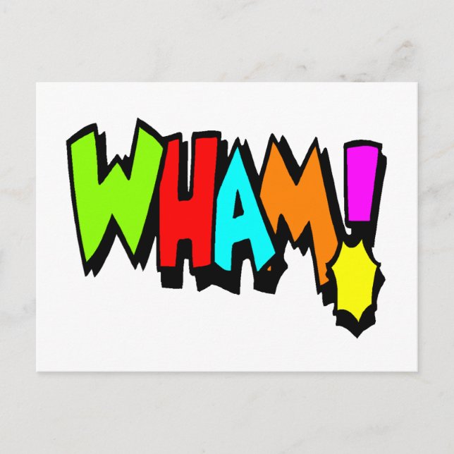Cartão Postal Wham! (Frente)