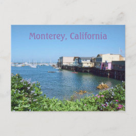 Cartão Postal Wharf, Monterey, Califórnia