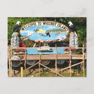 Cartão Postal Whidbey Island Welcome