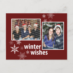 Cartão Postal Whimsic Winter Wish