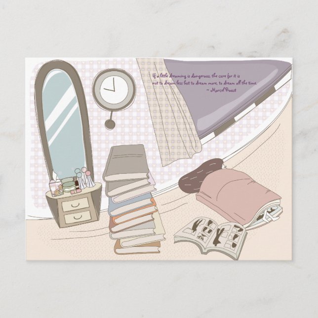 Cartão postal Whimsical Dreamscape 5 (Frente)