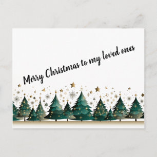 Cartão Postal Whimsy Festiva Forest