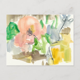 Cartão Postal Whimsy in the Garden II