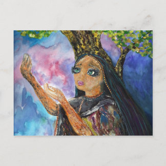 Cartão Postal Whisperer de Vento