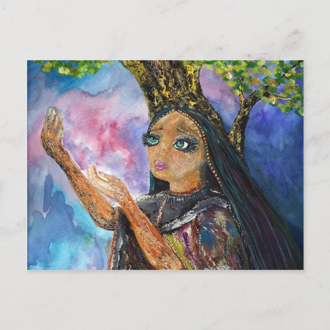 Cartão Postal Whisperer de Vento (Frente)