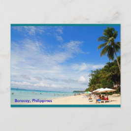 Cartão Postal White Beach, Boracay