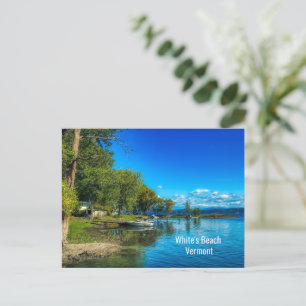 Cartão Postal White's Beach, Vermont