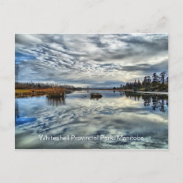 Cartão Postal Whiteshell Autumn Reflection Postcard
