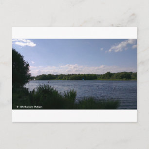 Cartão Postal Whitlingham Country Park, Norwich, Reino Unido