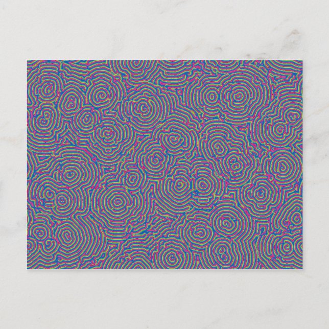 Cartão postal Whorls (Frente)