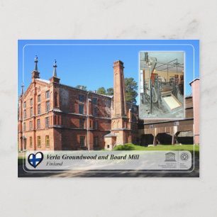 Cartão Postal WHS da Unesco - Lenha-Conselho-Verla