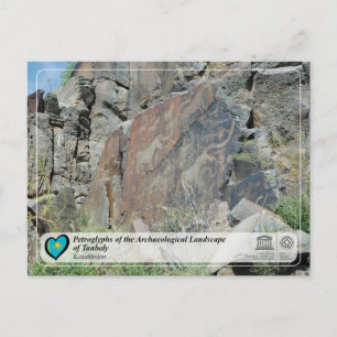 Cartão Postal WHS da UNESCO - Petrolíferos de Tanbaly