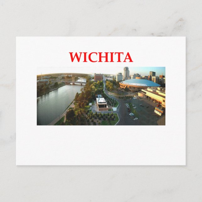 Cartão Postal wichita (Frente)