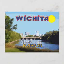 Cartão Postal Wichita, Visite Kansas