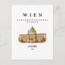 Cartão Postal Wien Kunsthistorisches Museum | Name & Jahr