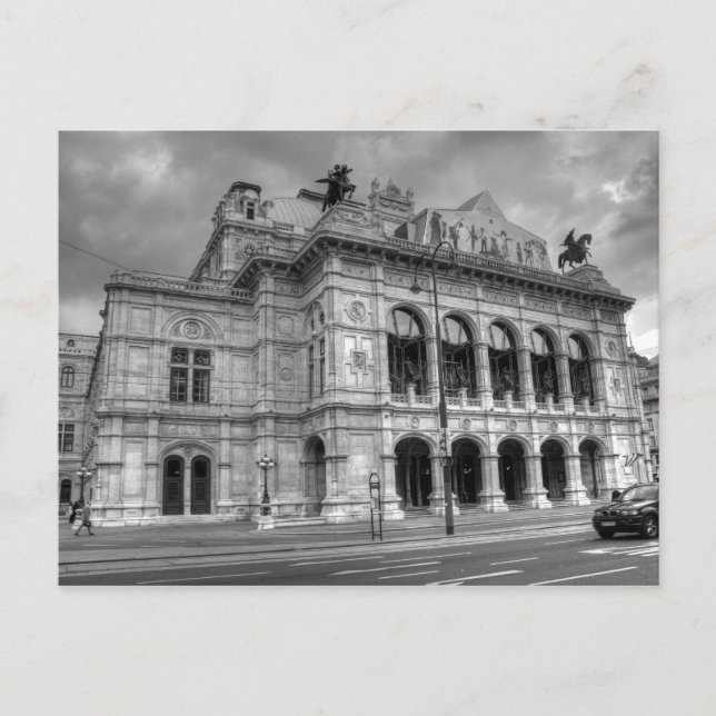 Cartão Postal Wiener Staatsoper (Frente)