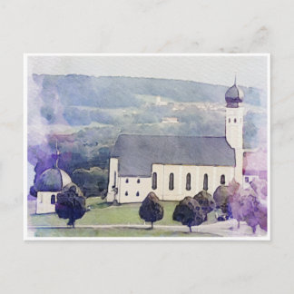 Cartão Postal Wieskirche, Bavaria Postcard