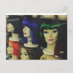 Cartão Postal Wigs em Los Angeles Store