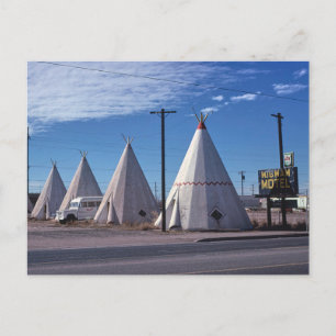 Cartão Postal Wigwam Village Motel Route 66 Holbrook, Arizona